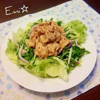 野菜もいっぱい食べられる！豚しゃぶサラダ生活♪